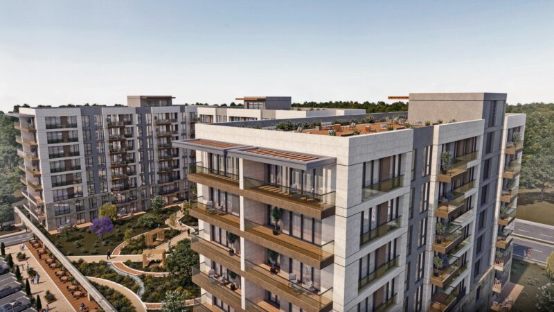 Lake view family apartments in Avcilar-Istanbul