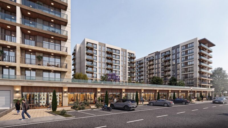 Lake view family apartments in Avcilar-Istanbul