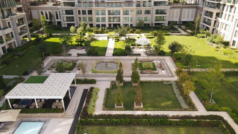 Huge complex at elite sea coastal side of Istanbul