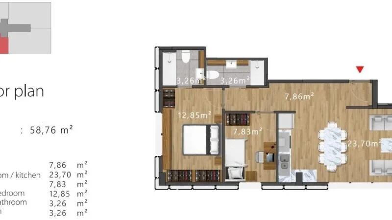 Garden apartment in world famous Besiktas