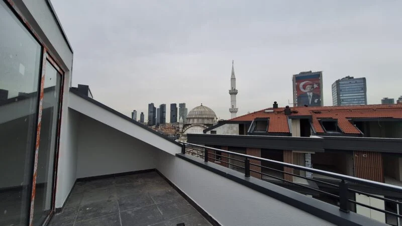 Bosphorus view penthouse in world famous Besiktas