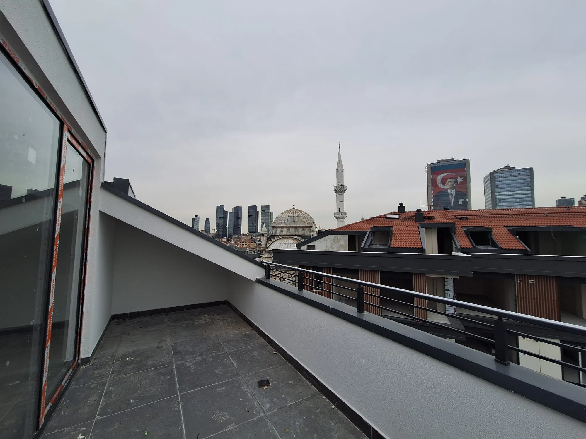 Bosphorus view penthouse in world famous Besiktas