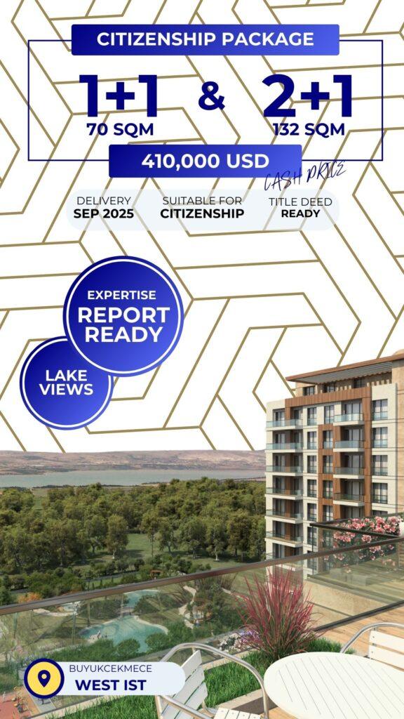 TWO X one bed apartments for $410,000