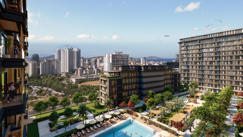 Istanbul 2 bed Apartments for Sale in Maltepe with Panoramic Sea Views