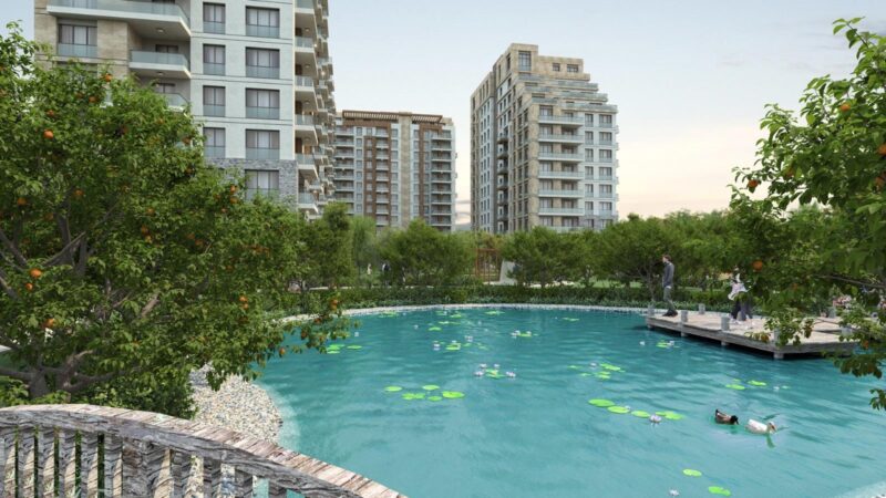 Lake view apartments in Istanbul Buyukcekmece