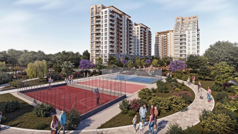 Lake view apartments in Istanbul Buyukcekmece