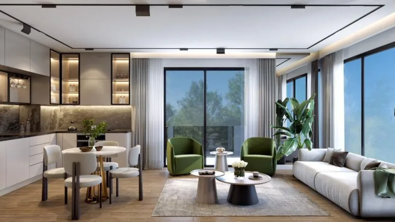 LIving room render
