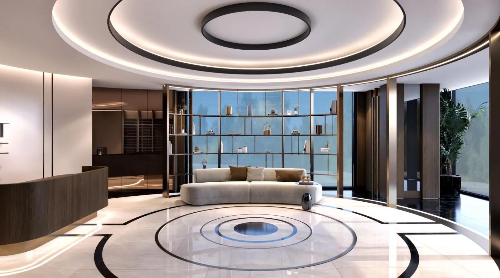LIving room render