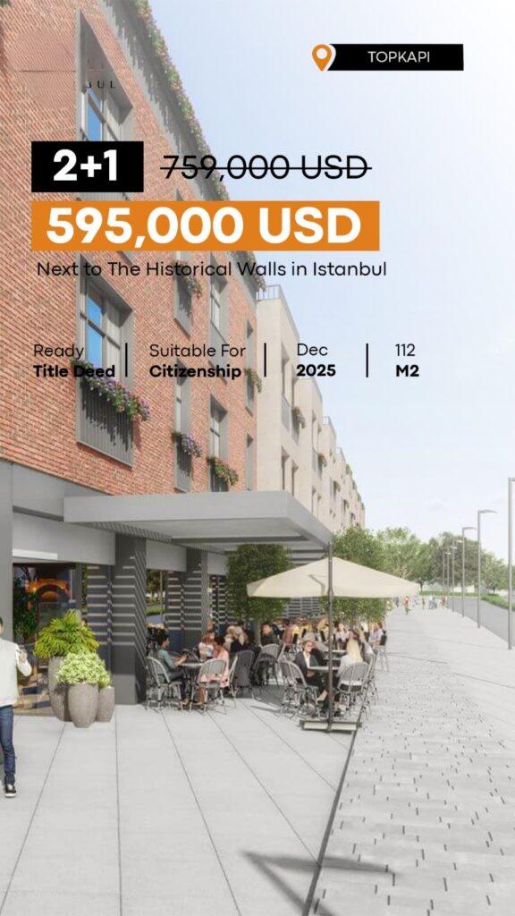 $595,000 for a 2 bed in the old city of Istanbul