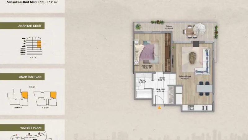 Boutique low-rise project in the heart of Şişli