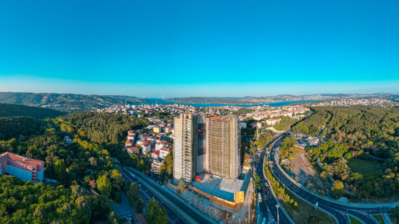 Incredible Bosphorus views from Marriot branded residence in Sariyer