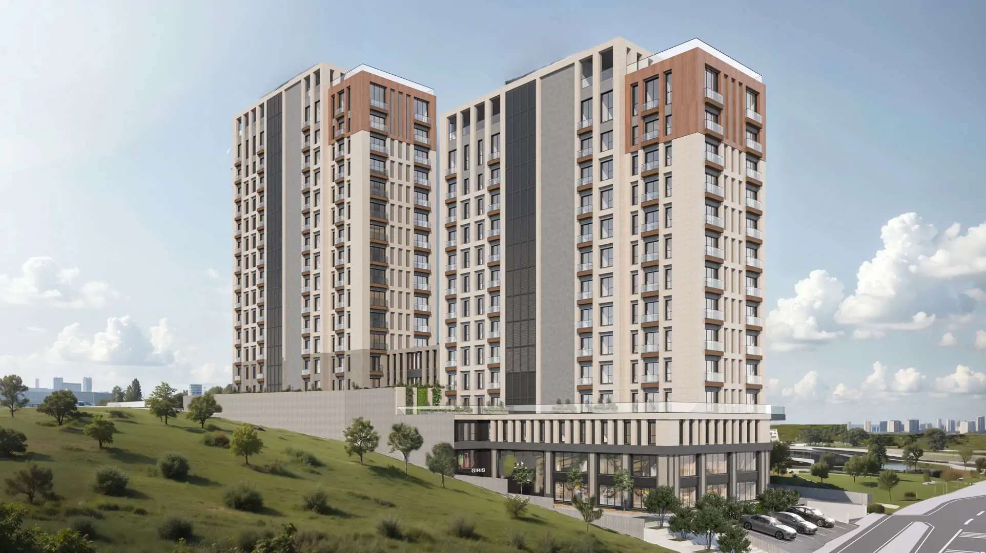 A new landmark apartment residence for central Sisli Istanbul