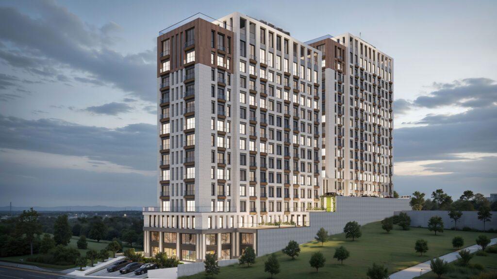 A new landmark apartment residence for central Sisli Istanbul