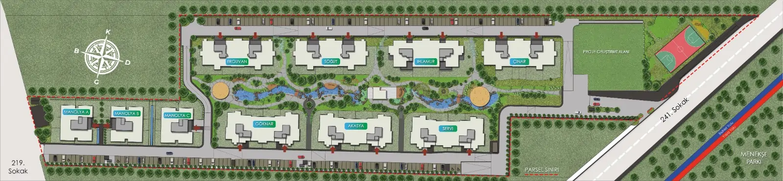 Family Residential Apartments in Atakent