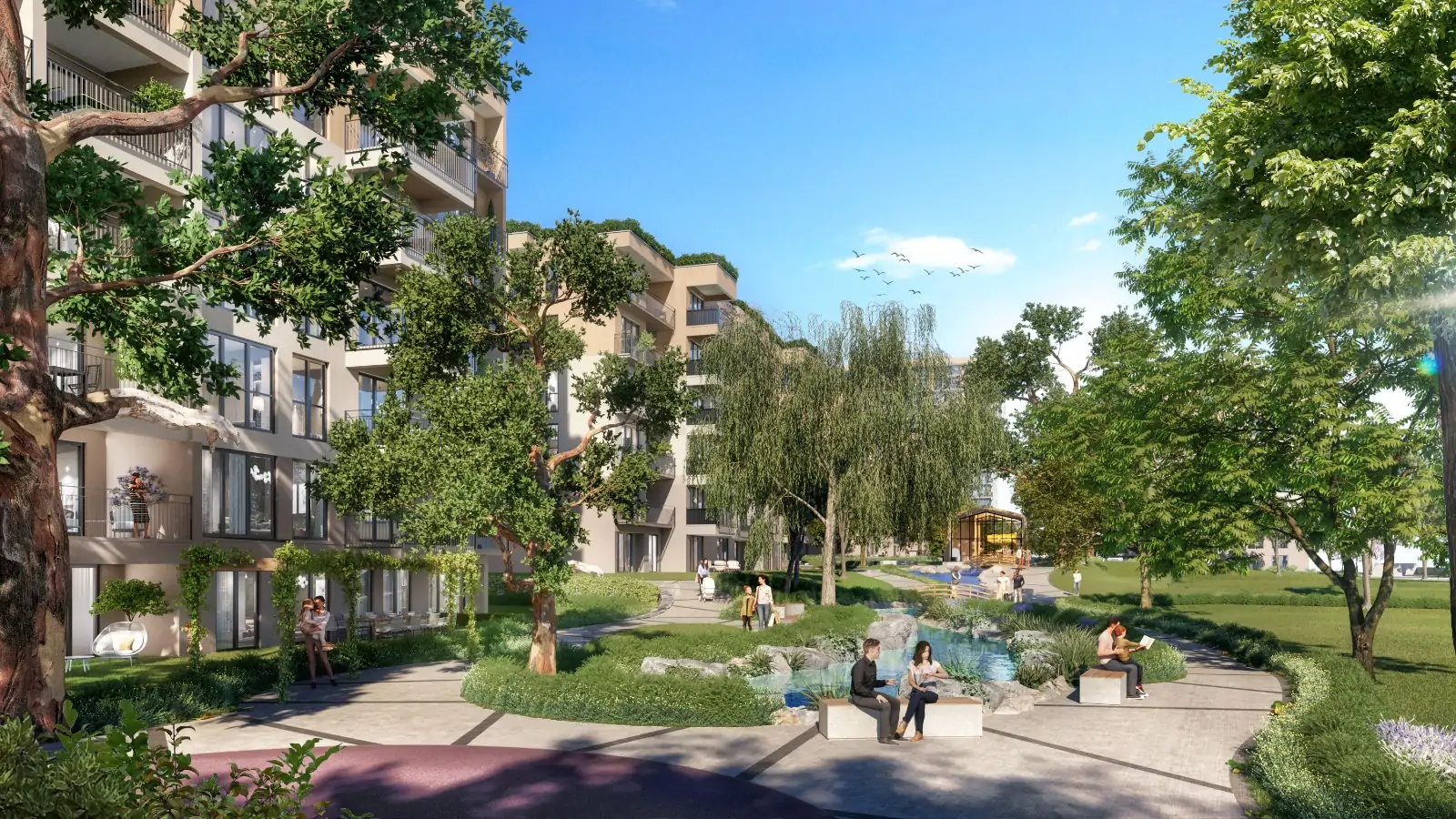 Family Residential Apartments in Atakent