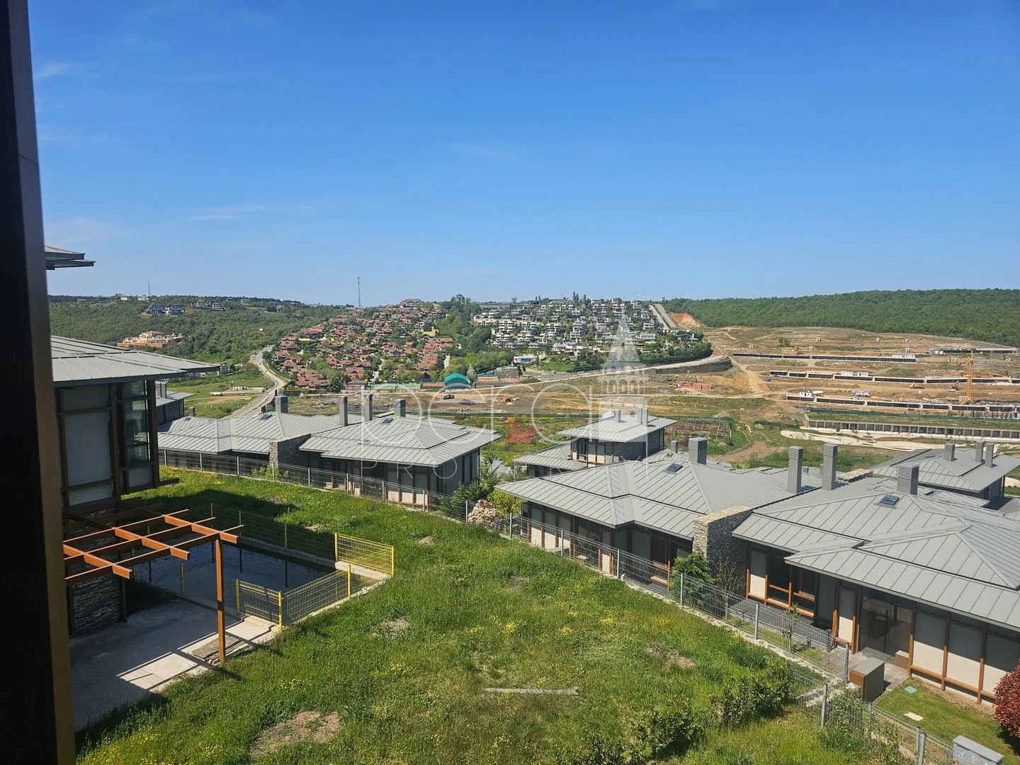 View from the villas