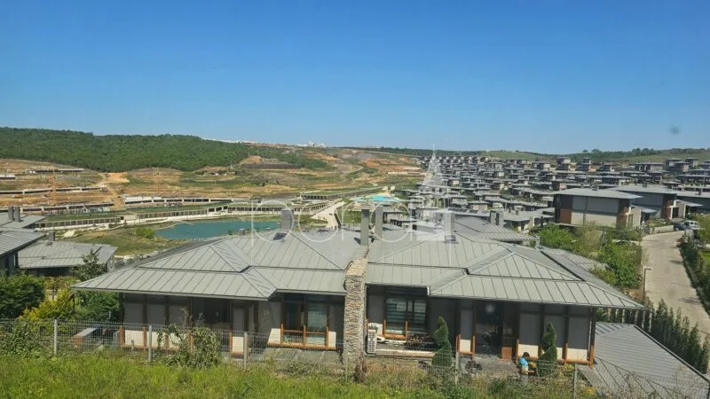 View from the villas