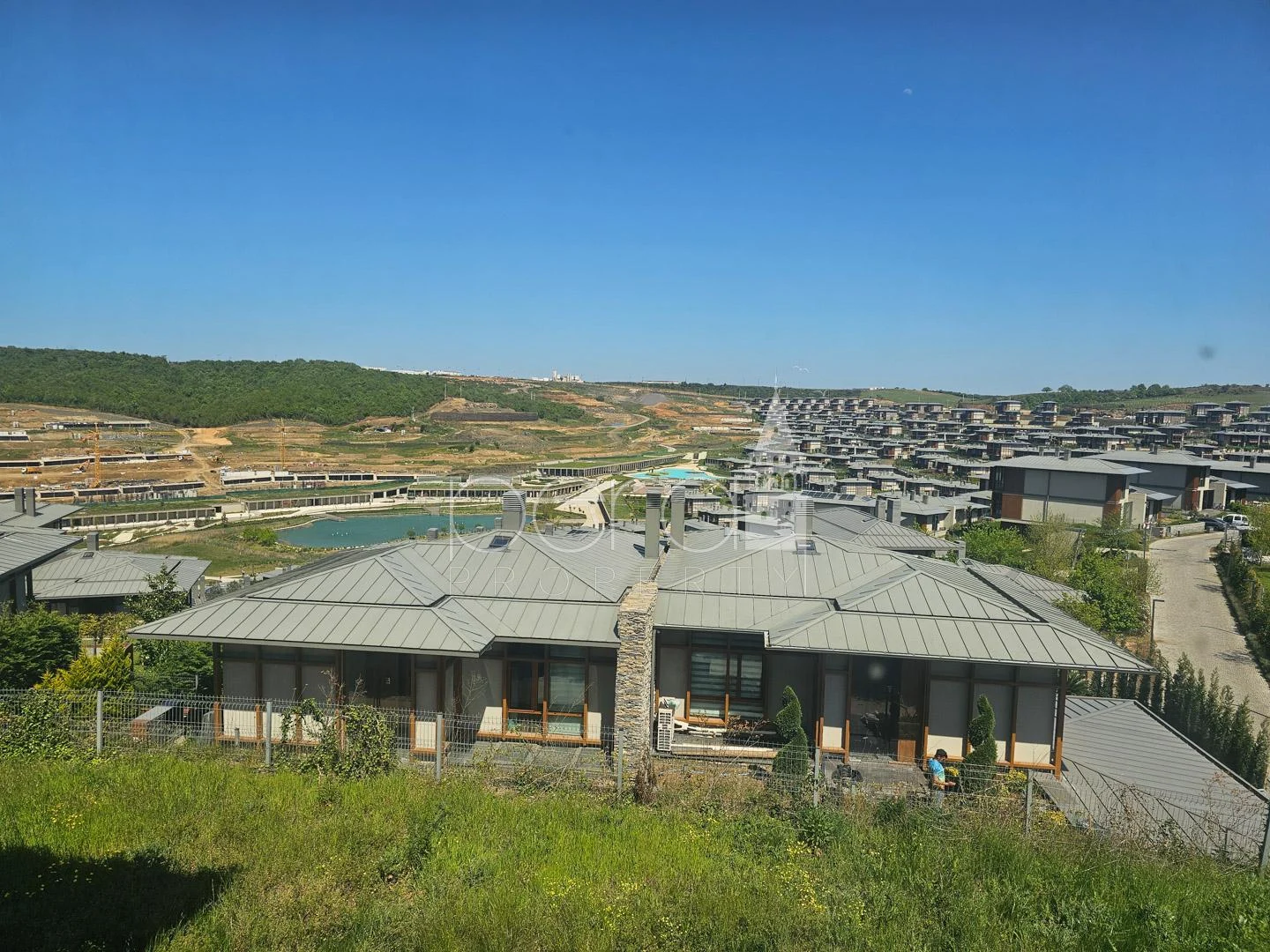 View from the villas