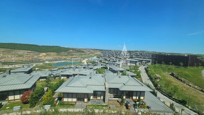 View from the villas