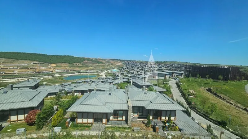 View from the villas