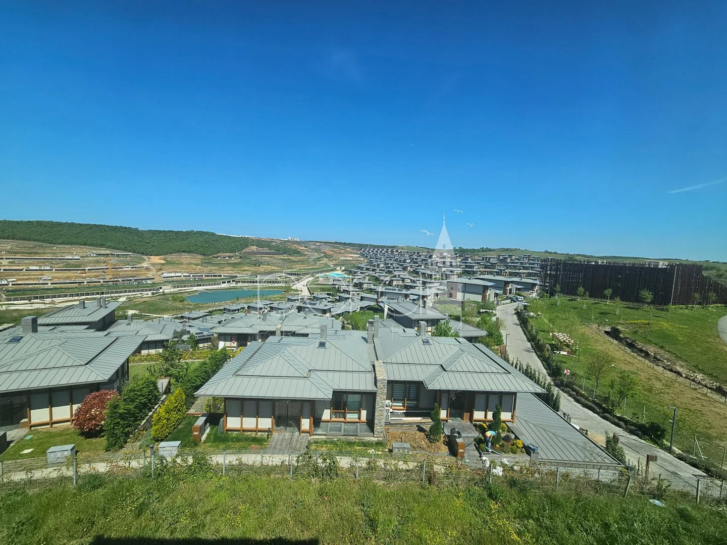 View from the villas