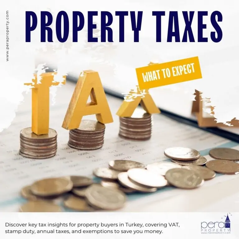Property taxes in Turkey for 2024