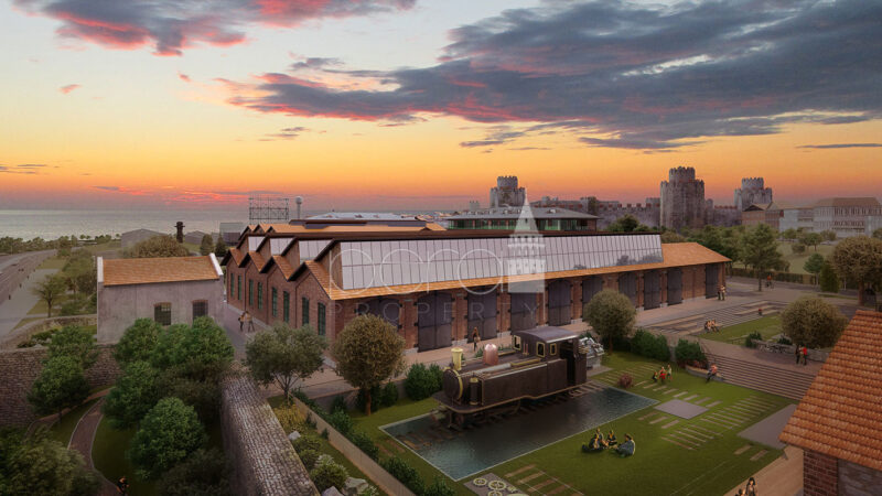 Historic Istanbul peninsula complex with full sea views