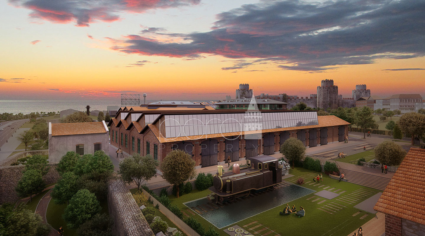 Historic Istanbul peninsula complex with full sea views