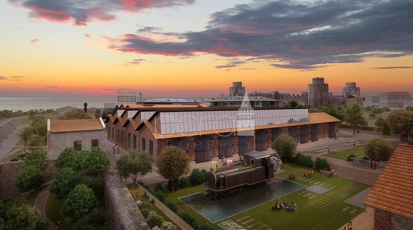 Historic Istanbul peninsula complex with full sea views