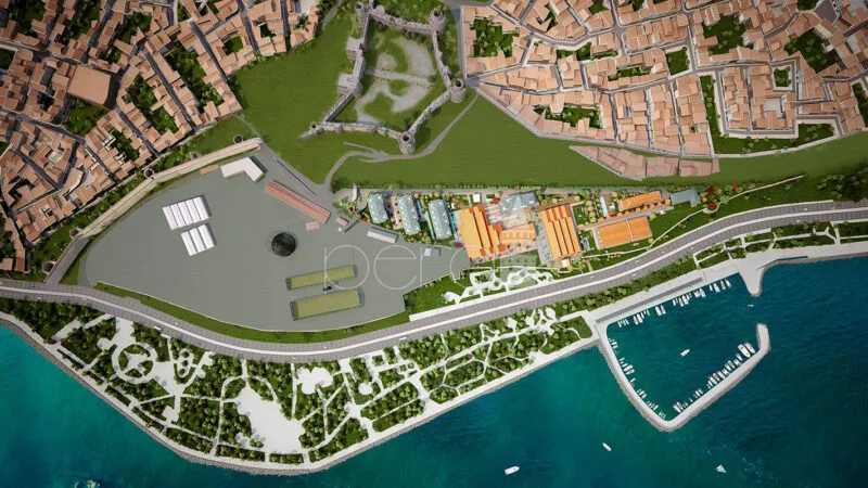 Historic Istanbul peninsula complex with full sea views