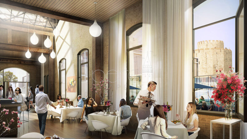 Historic Istanbul peninsula complex with full sea views