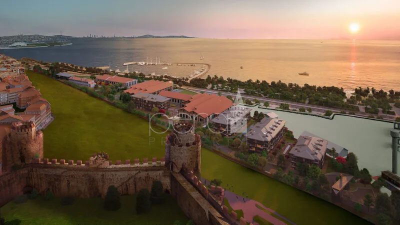 Historic Istanbul peninsula complex with full sea views