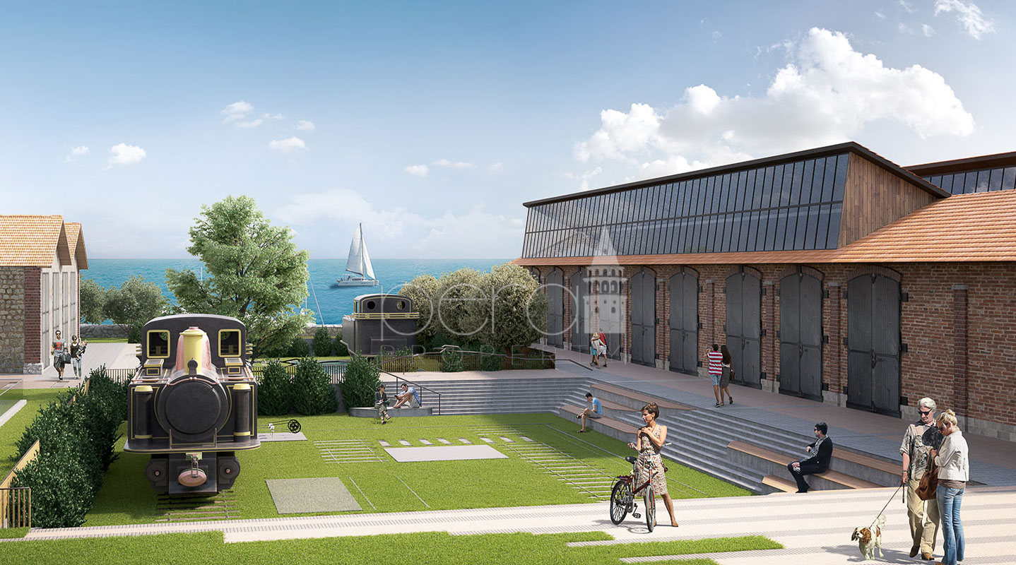 Historic Istanbul peninsula complex with full sea views