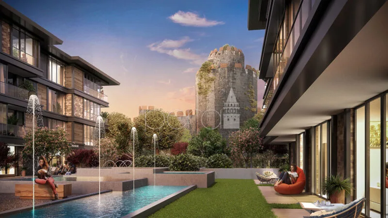Historic Istanbul peninsula complex with full sea views