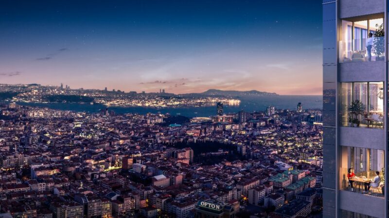 Sisli’s last skyscraper residence with Bosphorus views