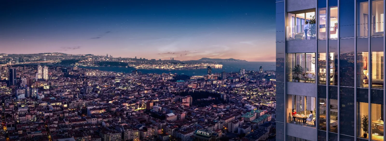 Sisli’s last skyscraper residence with Bosphorus views