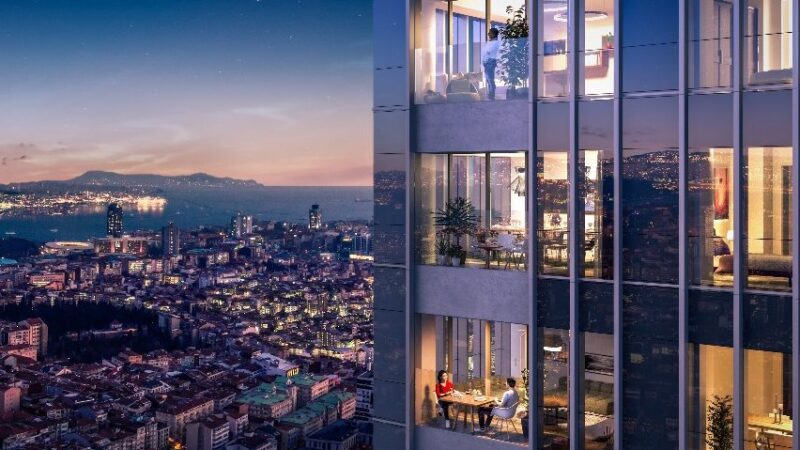 Sisli’s last skyscraper residence with Bosphorus views