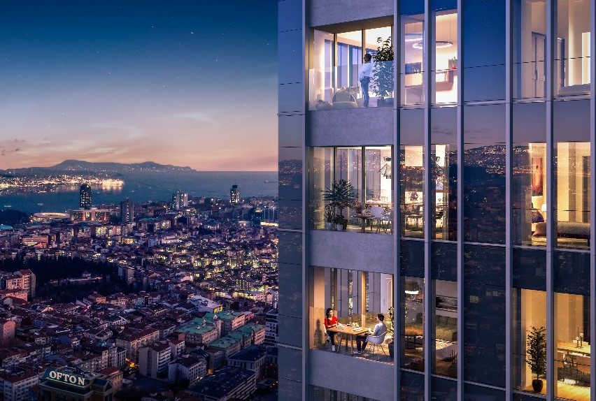 Sisli’s last skyscraper residence with Bosphorus views