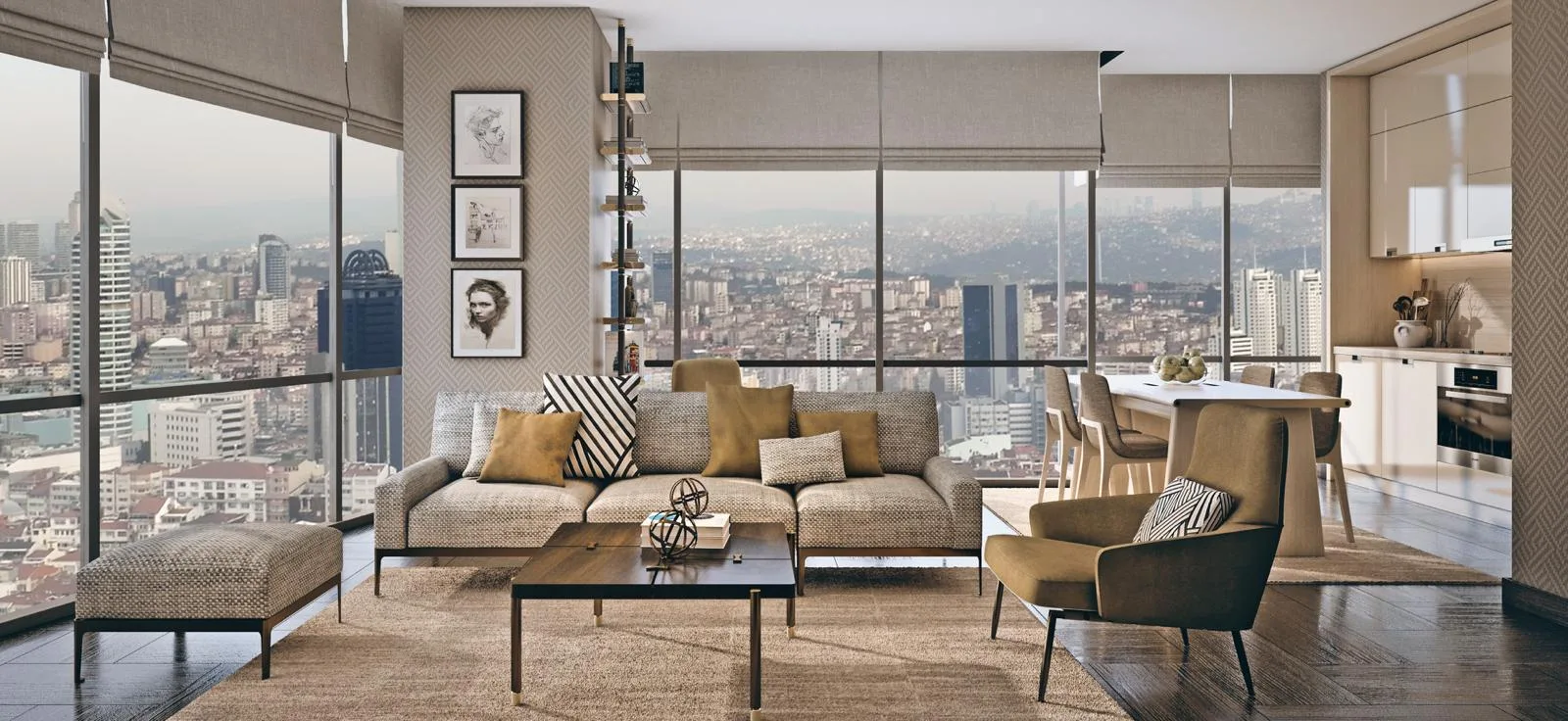 Sisli’s last skyscraper residence with Bosphorus views
