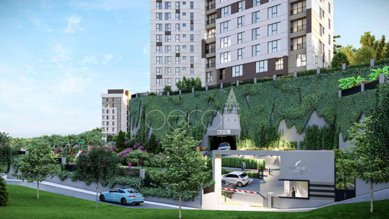 Investment apartments in Eyup, near the metro