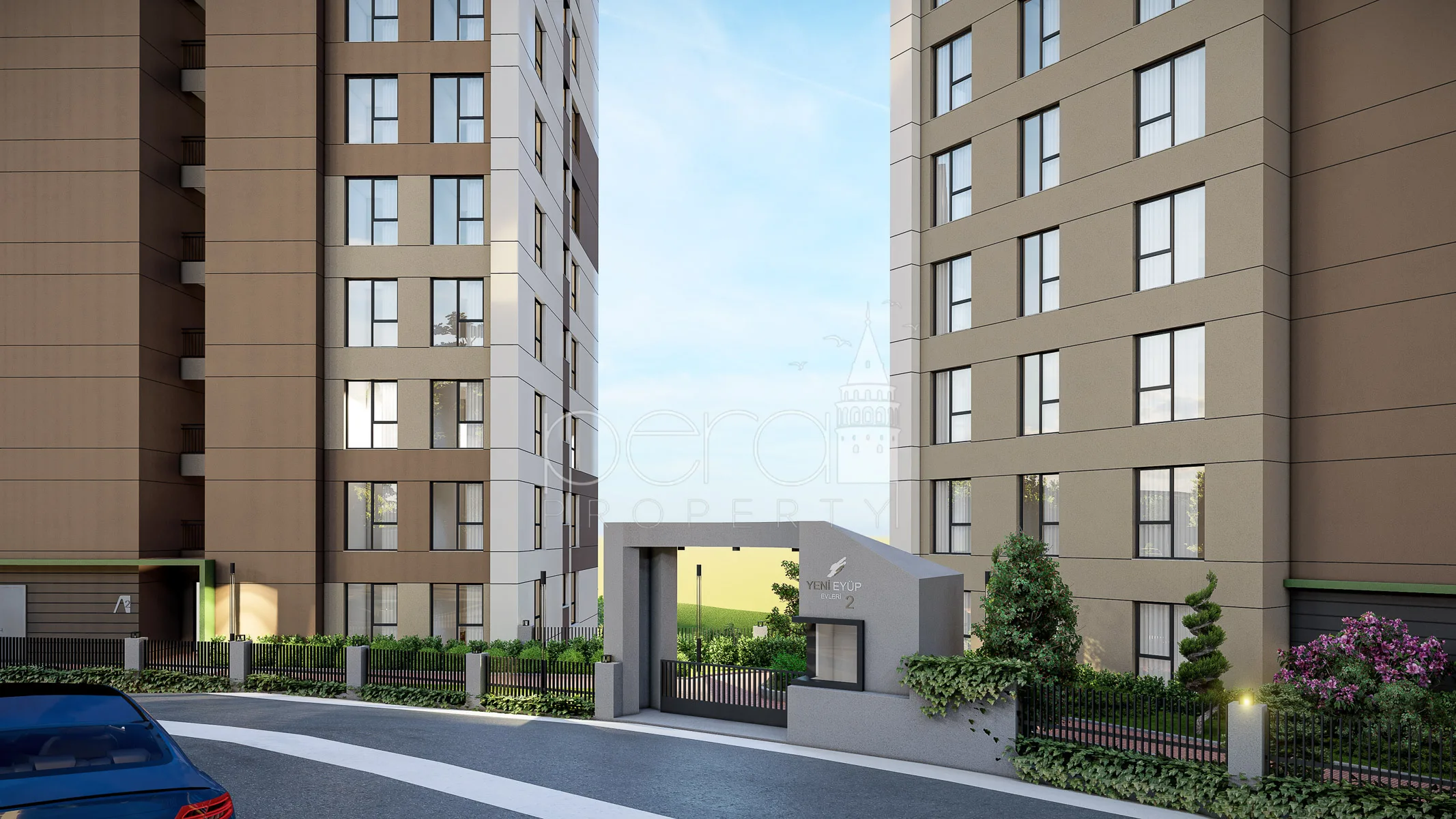 Investment apartments in Eyup, near the metro