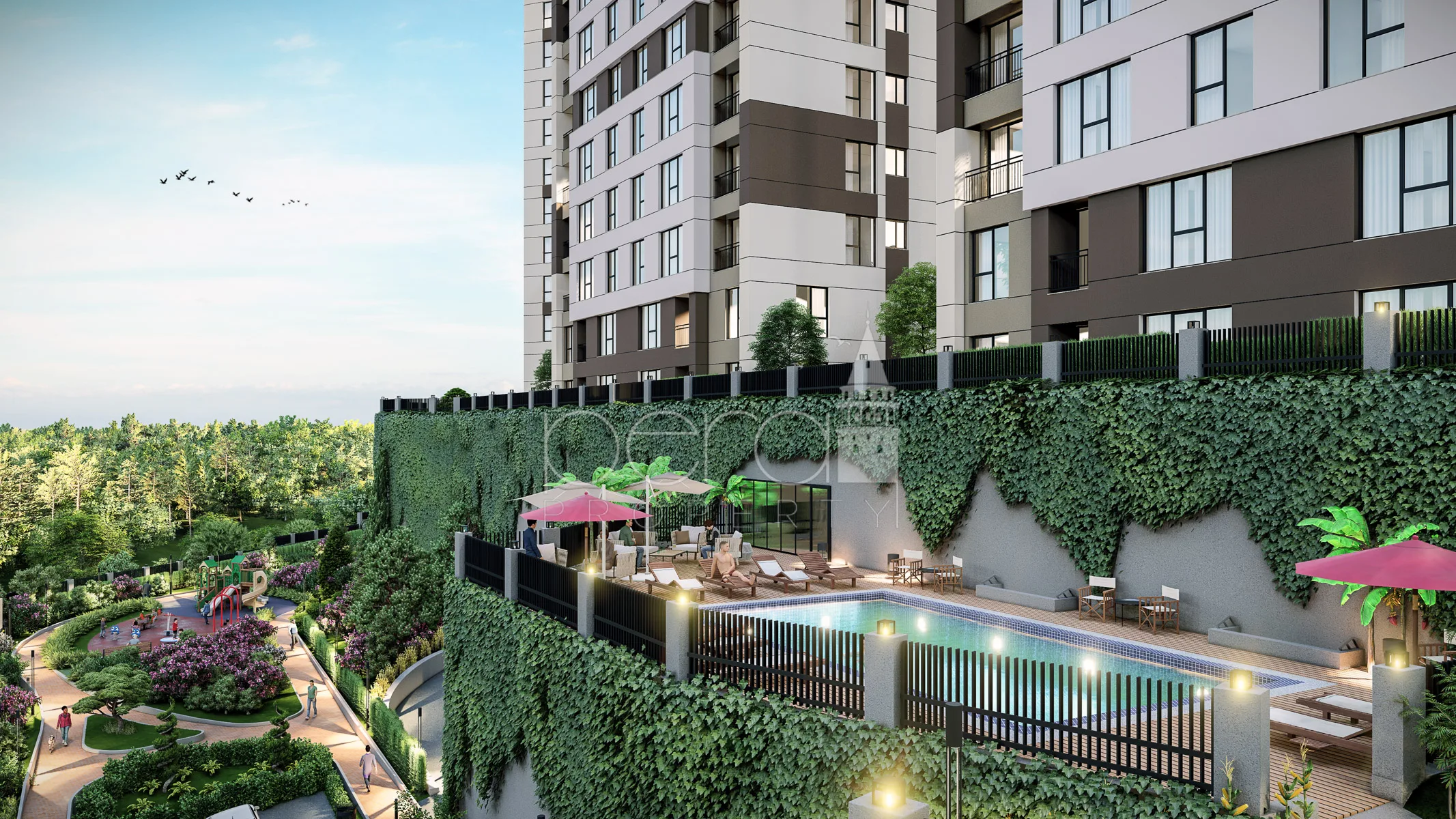 Investment apartments in Eyup, near the metro
