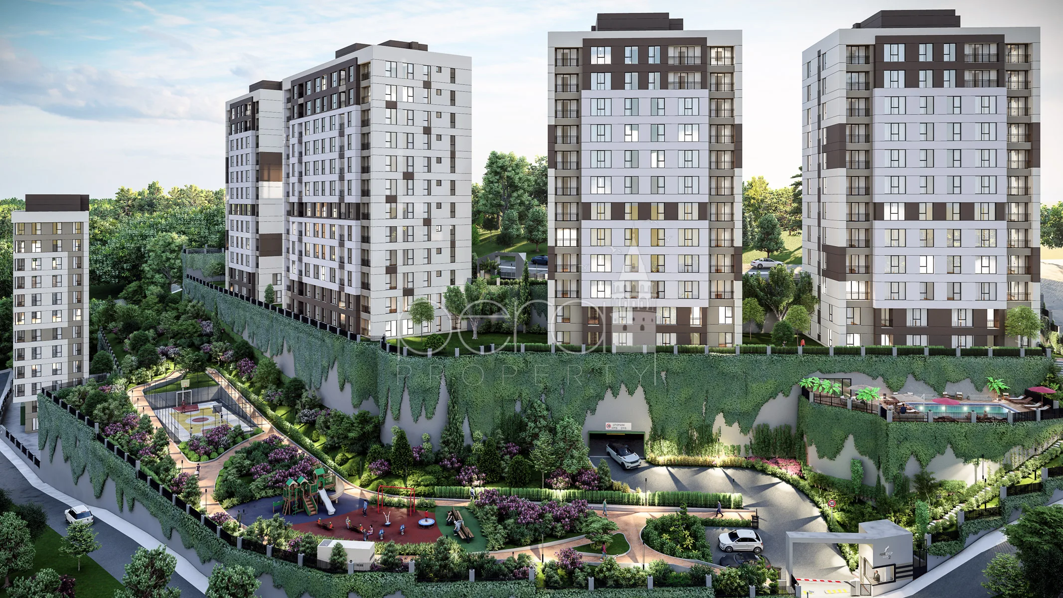 Investment apartments in Eyup, near the metro