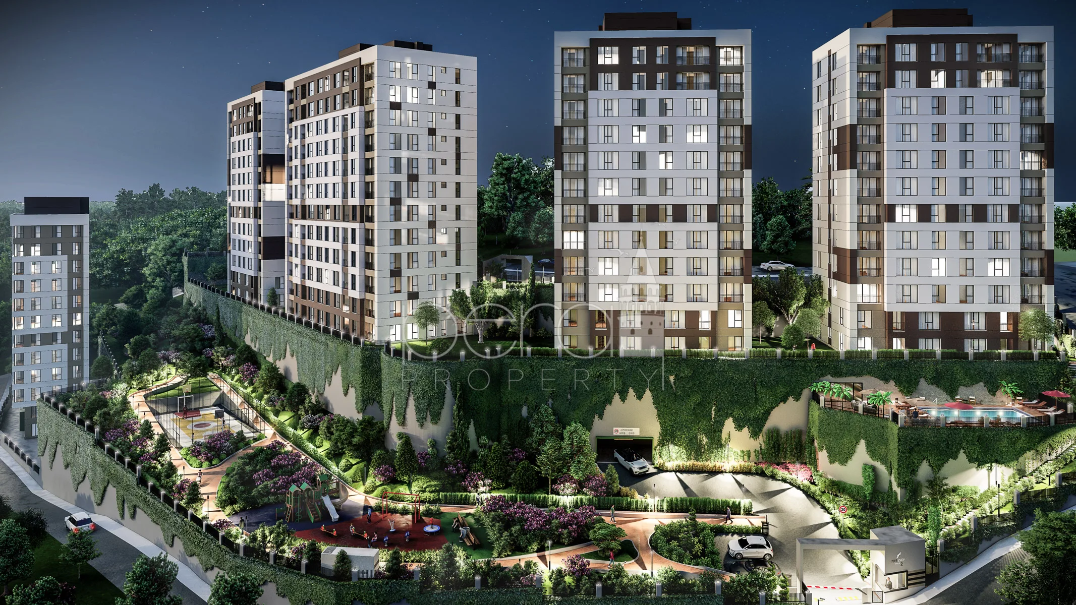 Investment apartments in Eyup, near the metro