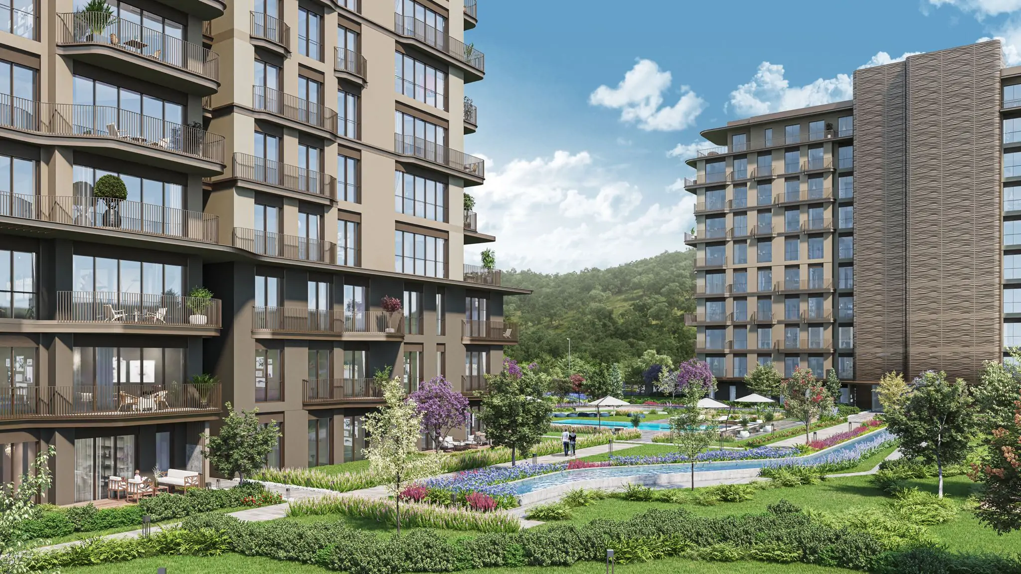 Luxury Forest-View Residences in Maslak