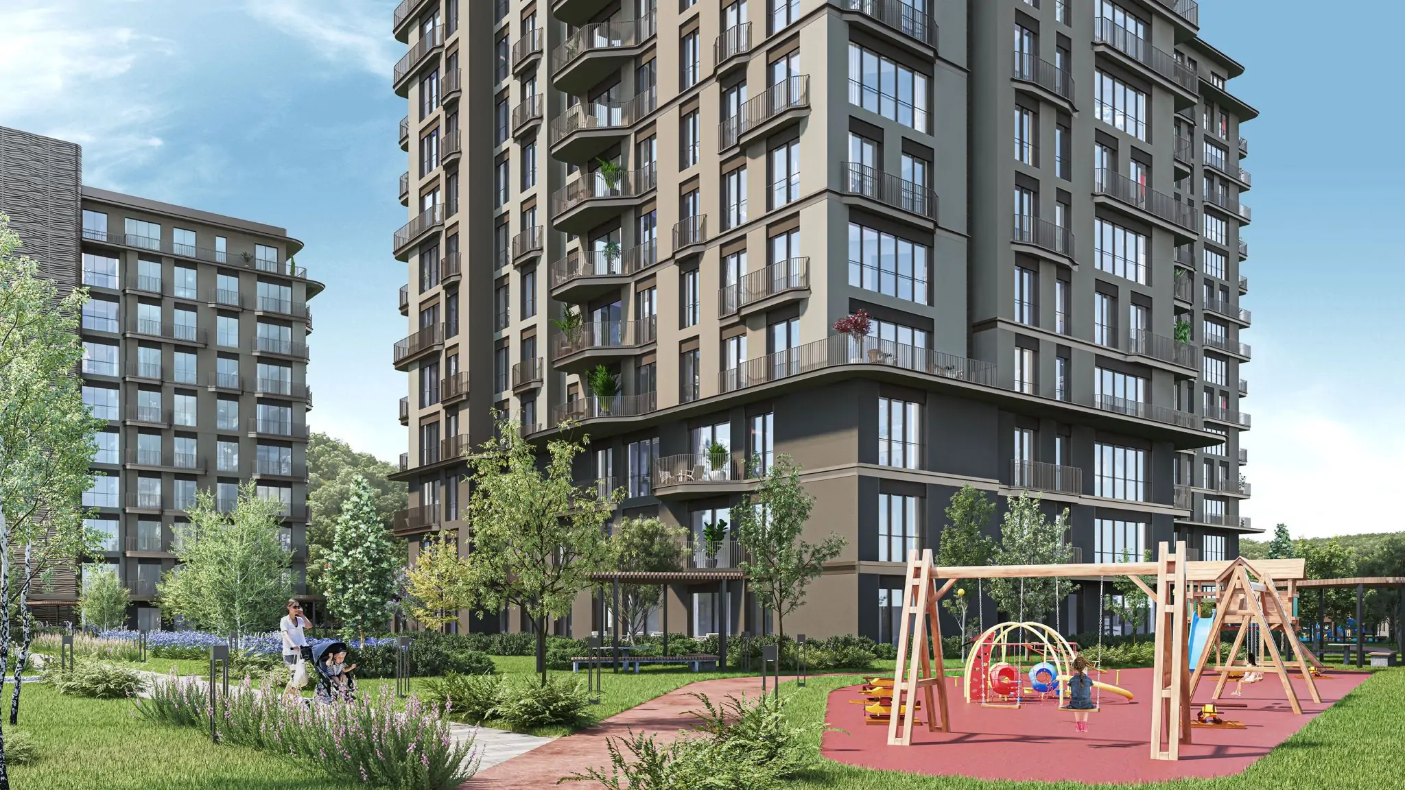 Luxury Forest-View Residences in Maslak