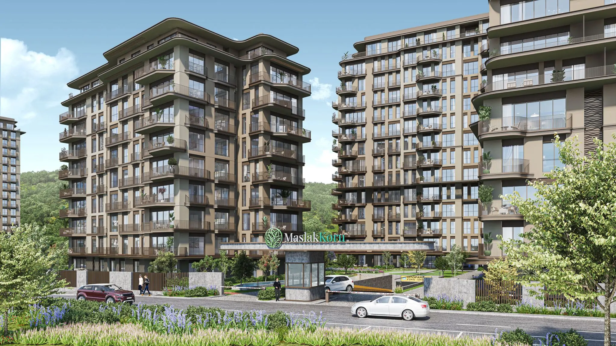 Luxury Forest-View Residences in Maslak