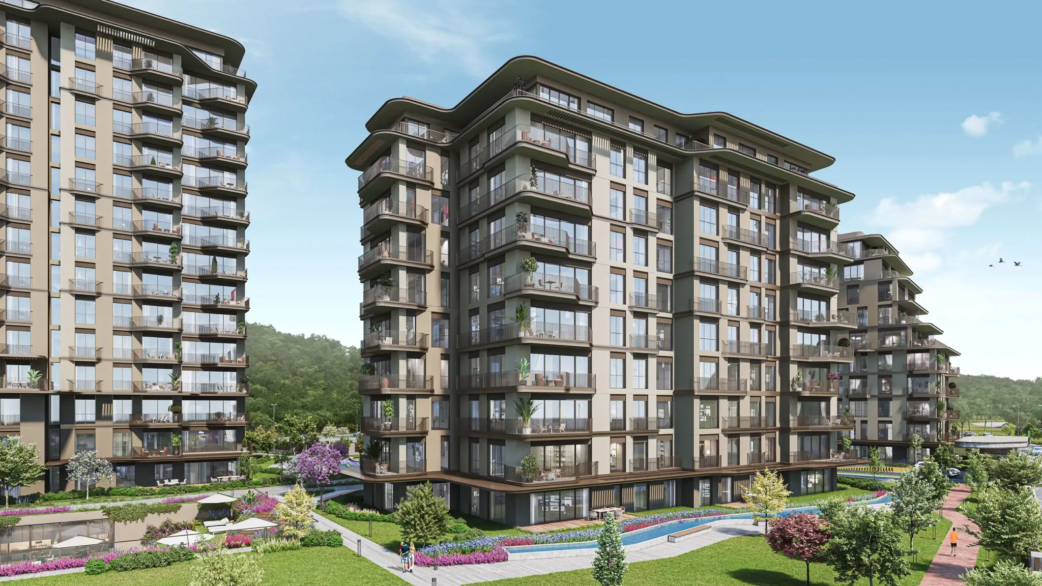 Luxury Forest-View Residences in Maslak