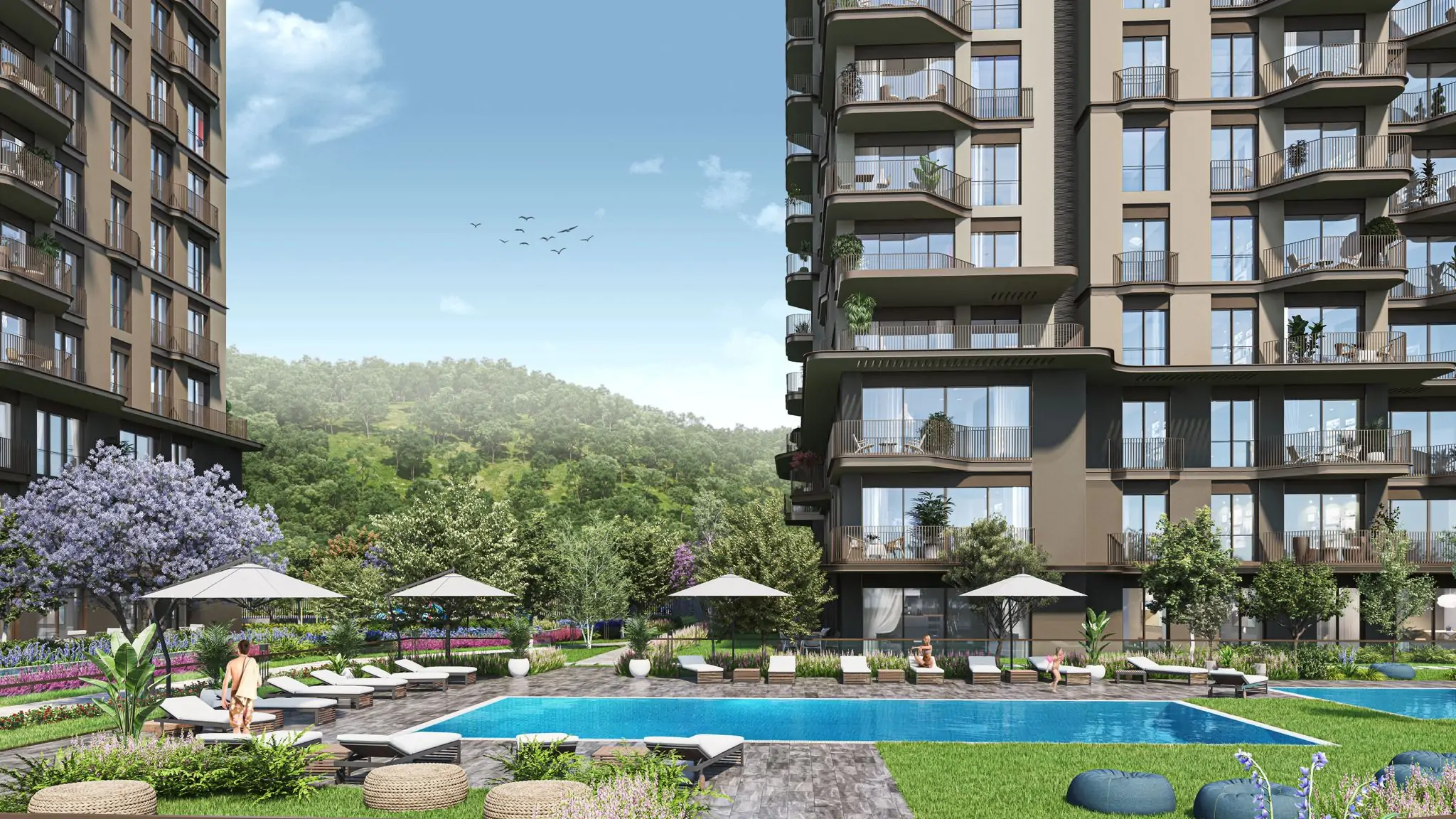 Luxury Forest-View Residences in Maslak