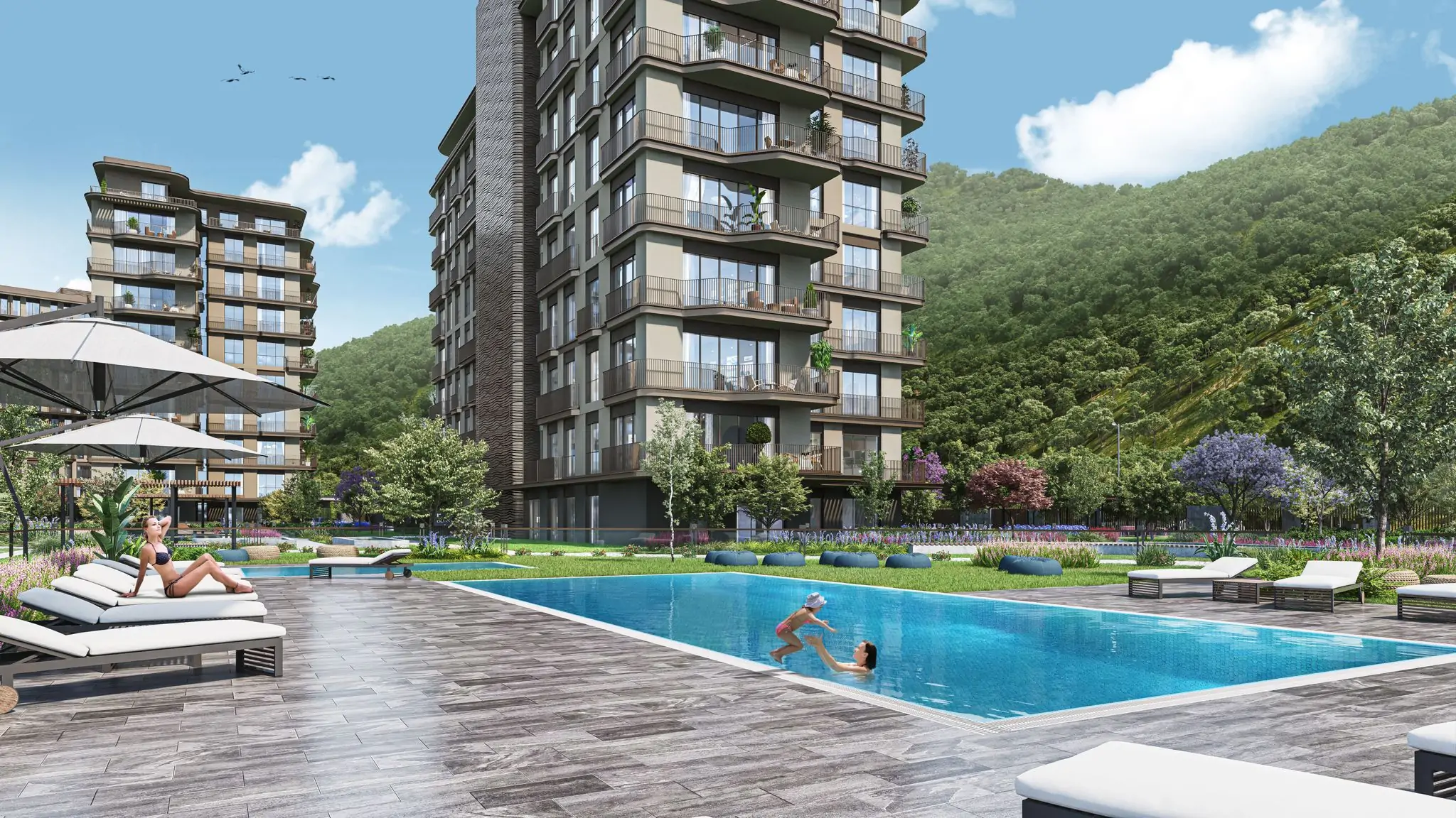 Luxury Forest-View Residences in Maslak